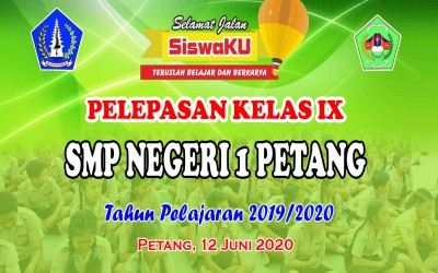 Pelepasan Siswa Kelas IX dan Penerimaan Rapor Kelas VII dan VIII Semester Genap Tahun Pelajaran 2019/2020