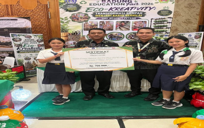 SMP Negeri 1 Petang Berpartisipasi Dalam Kegiatan Badung Education Fair (BEF) 2026